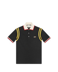 Gucci Cotton Polo With Bee