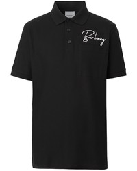 Burberry Embroidered Logo Polo Shirt
