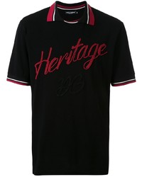 Dolce & Gabbana Heritage Embroidered Polo Shirt