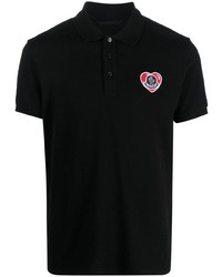 Moncler Logo Embroidered Cotton Polo Shirt