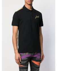 Just Cavalli Logo Embroidered Polo Shirt