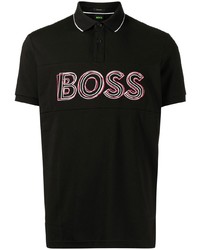BOSS Logo Embroidered Polo Shirt