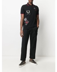 Fred Perry Logo Patch Polo Shirt