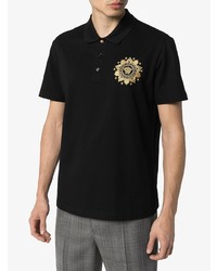 Versace Medusa Embroidered Polo Shirt