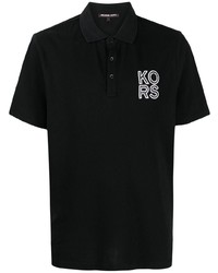 Michael Kors Michl Kors Embroidered Logo Cotton Polo Shirt