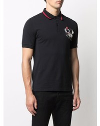 Raf Simons X Fred Perry Patch Embroidered Polo Shirt