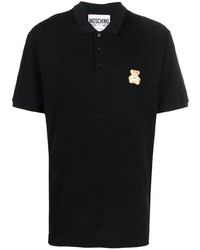 Moschino Teddy Bear Embroidered Polo Shirt
