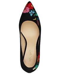 Nine West Flax Embroidered Pump