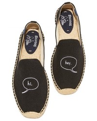 Soludos X Ashkhan Embroidered Espadrilles