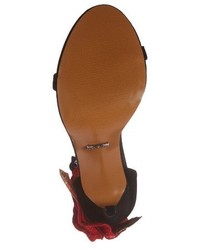 Topshop Rosebud Applique Sandal