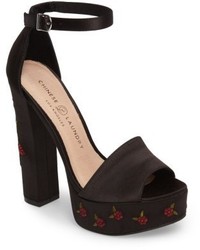 Chinese Laundry Amy Flower Embroidered Platform Pump