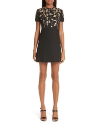 Valentino Embroidered Crepe Couture Dress