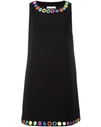Moschino Mirror Embroidered Shift Dress