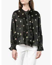 Isabel Marant Floral Embroidered Uamos Shirt