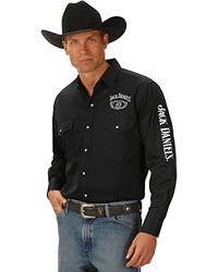 Unknown Jack Daniels Daniels Logo Rodeo Cowboy Shirt 15225006jd28