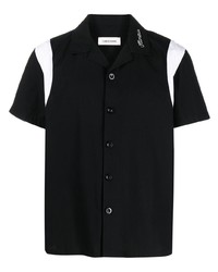 Flaneur Homme Embroidered Logo Shirt