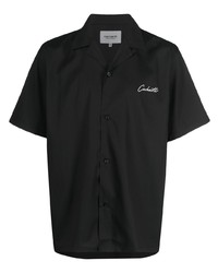 Carhartt WIP Gabardine Logo Embroidered Shirt