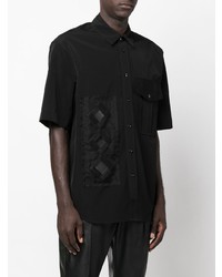Song For The Mute Mirror Detail Short Sleeve Shirt