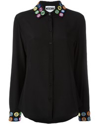 Moschino Mirror Embroidered Blouse