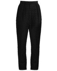 Zimmermann Zephyr Embroidered Cotton And Silk Blend Trousers