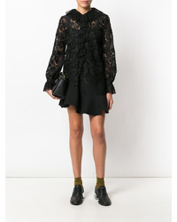 No.21 No21 Embroidered Lace Shirt