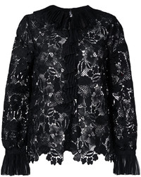 No.21 No21 Embroidered Lace Shirt