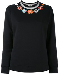 Fendi Floral Embroidered Sweater