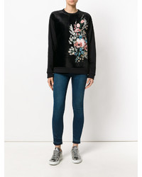 No.21 No21 Embroidered Floral Sweater