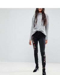 New Look Tall Embroidered Skinny Jean