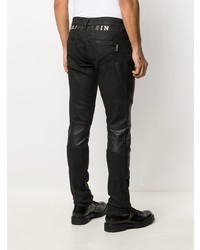 Philipp Plein Panelled Slim Fit Jeans