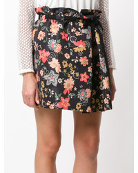 RED Valentino Floral Embroidered Skirt