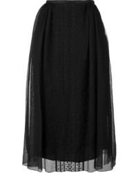See by Chloe See By Chlo Embroidered Overlay Skirt