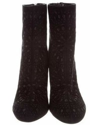 Alaia Alaa Embroidered Ankle Boots W Tags