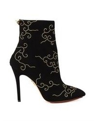 Charlotte Olympia Betsy Suede Ankle Boots