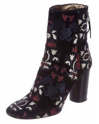 Isabel Marant Guya Embroidered Ankle Boots