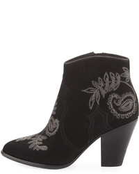 Ash Joplin Embroidered Suede Boot