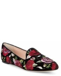 Kate Spade New York Swinton Velvet Floral Loafers