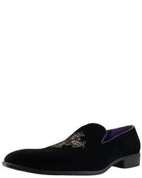 Other New Dress Shoes Black Suede Slip On Slipper Synthetic Suede 11 Sizes
