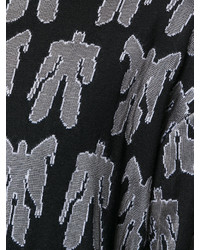 Moschino Transformers Embroidered Sweater Dress