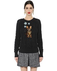 Dolce & Gabbana Zambia Embroidered Cashmere Sweater