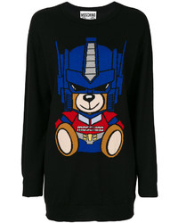 Moschino Embroidered Bear Sweater