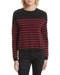 RED Valentino Embroidered Star Sweater