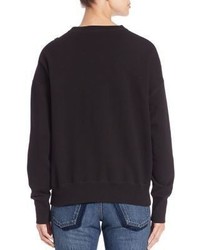 Alexander McQueen Obsession Embroidered Sweatshirt