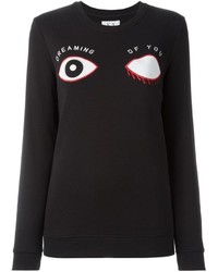 Zoe Karssen Embroidered Eyes Sweatshirt