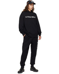 A-Cold-Wall* Black Embroidered Lounge Pants