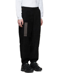 Dime Black Embroidered Lounge Pants