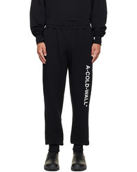 A-Cold-Wall* Black Embroidered Lounge Pants