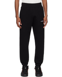 PLACES+FACES Black Embroidered Lounge Pants