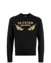 DSQUARED2 24 7star Embroidered Sweatshirt