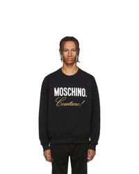 Moschino Black Couture Sweatshirt